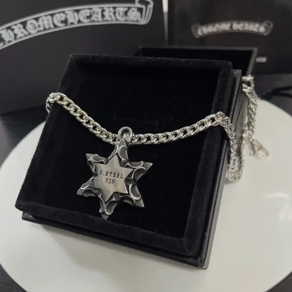 【CHROME HEARTS】ネックレス、新しいネックレス万能シンプルファッションオーナメント 241014 【CHROME HEARTS】ネックレス、新しいネックレス万能シンプルファッションオーナメント 241014