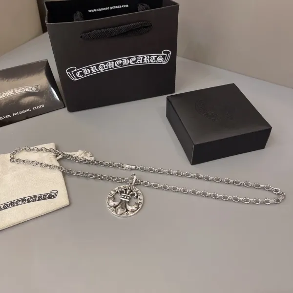 【CHROME HEARTS】ネックレス、新しいネックレス万能シンプルファッションオーナメント240812