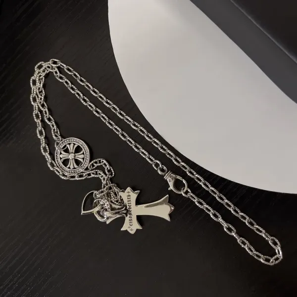 【CHROME HEARTS】ネックレス、新しいネックレス万能シンプルファッションオーナメント240812 【CHROME HEARTS】ネックレス、新しいネックレス万能シンプルファッションオーナメント240812