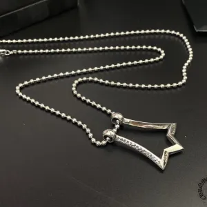 【CHROME HEARTS】ネックレス、新しいネックレス万能シンプルファッションオーナメント240812
