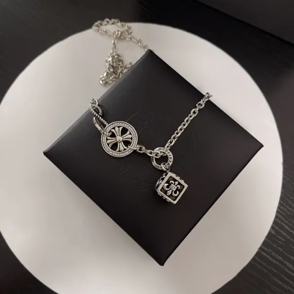 【CHROME HEARTS】ネックレス、新しいネックレス万能シンプルファッションオーナメント240812 【CHROME HEARTS】ネックレス、新しいネックレス万能シンプルファッションオーナメント240812