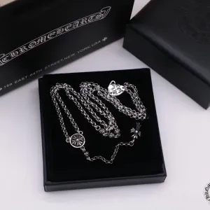 【CHROME HEARTS】ネックレス、新しいネックレス万能シンプルファッションオーナメント240812