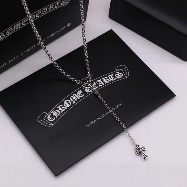 【CHROME HEARTS】ネックレス、新しいネックレス万能シンプルファッションオーナメント240812
