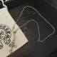 【CHROME HEARTS】ネックレス、新しいネックレス万能シンプルファッションオーナメント240812