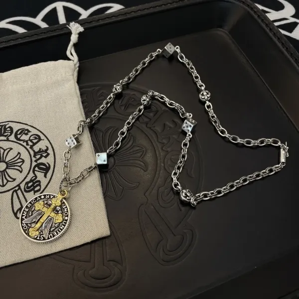 【CHROME HEARTS】ネックレス、新しいネックレス万能シンプルファッションオーナメント 240727 【CHROME HEARTS】ネックレス、新しいネックレス万能シンプルファッションオーナメント 240727