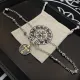 【CHROME HEARTS】ネックレス、新しいネックレス万能シンプルファッションオーナメント 240727 【CHROME HEARTS】ネックレス、新しいネックレス万能シンプルファッションオーナメント 240727
