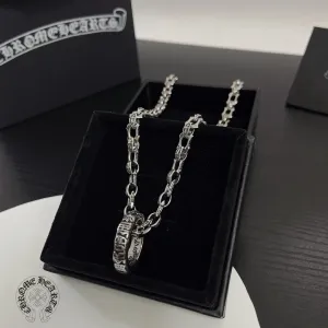 【CHROME HEARTS】ネックレス、新しいネックレス万能シンプルファッションオーナメント 240727