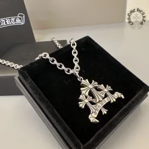 【CHROME HEARTS】ネックレス、新しいネックレス万能シンプルファッションオーナメント 240727