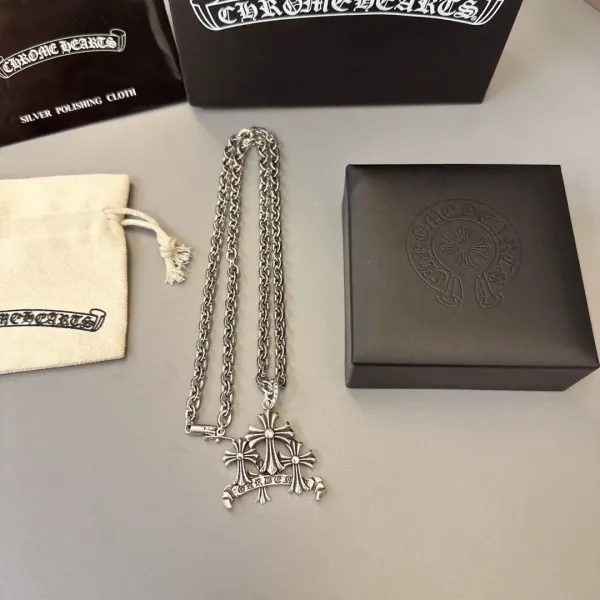 【CHROME HEARTS】ネックレス、新しいネックレス万能シンプルファッションオーナメント 240727