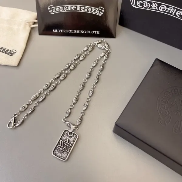 【CHROME HEARTS】クロムハーツ、新しいネックレス万能シンプルファッションオーナメント 2471 【CHROME HEARTS】クロムハーツ、新しいネックレス万能シンプルファッションオーナメント 2471
