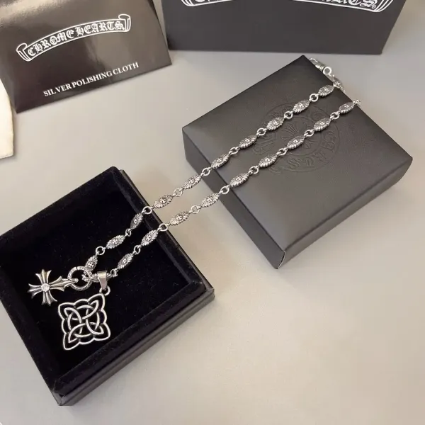 【CHROME HEARTS】クロムハーツ、新しいネックレス万能シンプルファッションオーナメント 2471 【CHROME HEARTS】クロムハーツ、新しいネックレス万能シンプルファッションオーナメント 2471