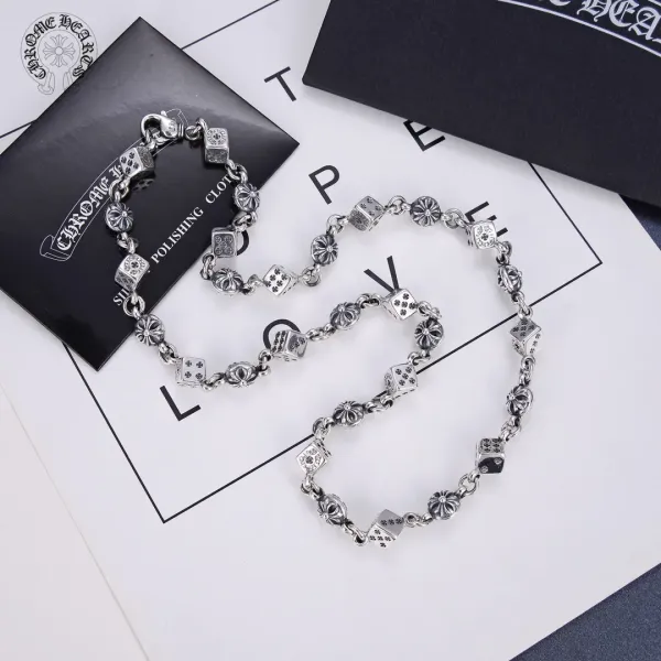 【CHROME HEARTS】ネックレス、新しいネックレス万能シンプルファッションオーナメント 24614 【CHROME HEARTS】ネックレス、新しいネックレス万能シンプルファッションオーナメント 24614