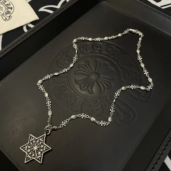 【CHROME HEARTS】ネックレス、新しいネックレス万能シンプルファッションオーナメント 24614 【CHROME HEARTS】ネックレス、新しいネックレス万能シンプルファッションオーナメント 24614