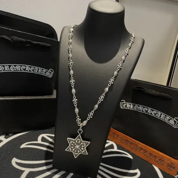 【CHROME HEARTS】ネックレス、新しいネックレス万能シンプルファッションオーナメント 24614 【CHROME HEARTS】ネックレス、新しいネックレス万能シンプルファッションオーナメント 24614