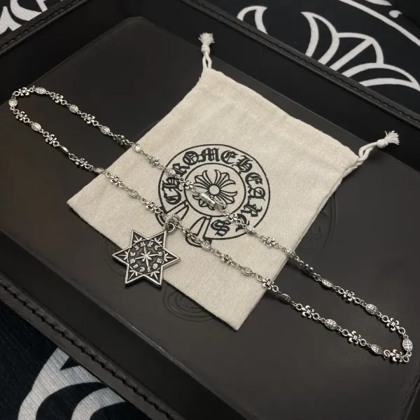 【CHROME HEARTS】ネックレス、新しいネックレス万能シンプルファッションオーナメント 24614 【CHROME HEARTS】ネックレス、新しいネックレス万能シンプルファッションオーナメント 24614