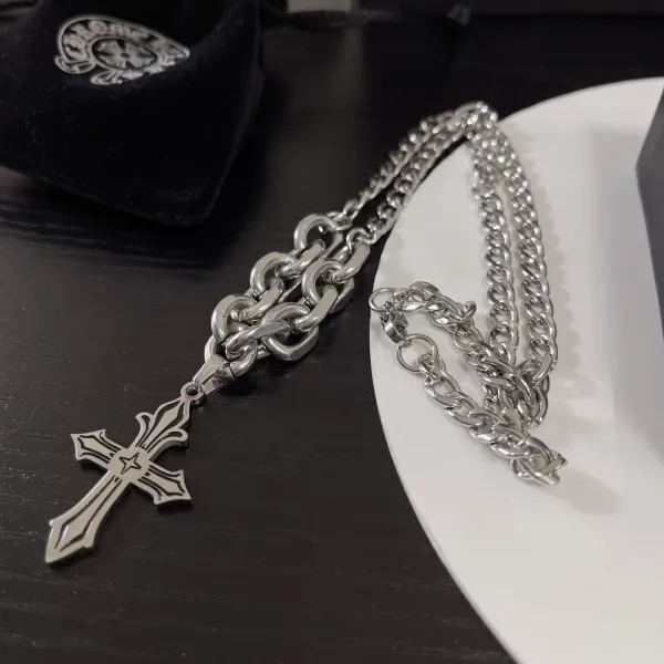 【CHROME HEARTS】ネックレス、新しいネックレス万能シンプルファッションオーナメント 【CHROME HEARTS】ネックレス、新しいネックレス万能シンプルファッションオーナメント