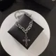 【CHROME HEARTS】ネックレス、新しいネックレス万能シンプルファッションオーナメント 【CHROME HEARTS】ネックレス、新しいネックレス万能シンプルファッションオーナメント