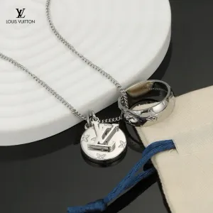 LV【LOUIS VUITTON】ネックレス、新しいネックレス万能シンプルファッションオーナメント 250301 LV【LOUIS VUITTON】ネックレス、新しいネックレス万能シンプルファッションオーナメント 250301