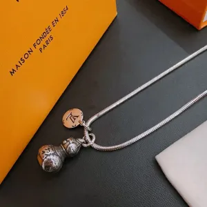 LV【LOUIS VUITTON】ネックレス、新しいネックレス万能シンプルファッションオーナメント 250301 LV【LOUIS VUITTON】ネックレス、新しいネックレス万能シンプルファッションオーナメント 250301