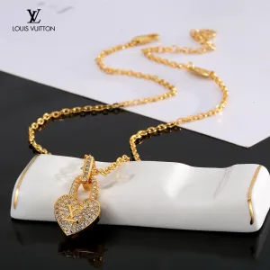 LV【LOUIS VUITTON】ネックレス、新しいネックレス万能シンプルファッションオーナメント 250301 LV【LOUIS VUITTON】ネックレス、新しいネックレス万能シンプルファッションオーナメント 250301