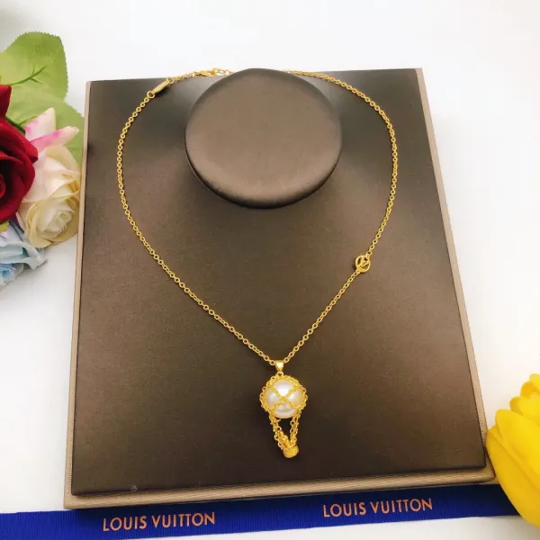 LV【LOUIS VUITTON】ネックレス、新しいネックレス万能シンプルファッションオーナメント 250301 LV【LOUIS VUITTON】ネックレス、新しいネックレス万能シンプルファッションオーナメント 250301