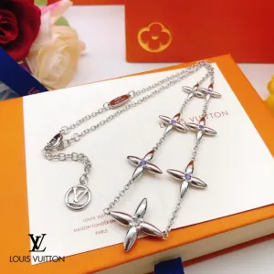 LV【LOUIS VUITTON】ネックレス、新しいネックレス万能シンプルファッションオーナメント 250301 LV【LOUIS VUITTON】ネックレス、新しいネックレス万能シンプルファッションオーナメント 250301