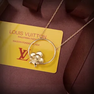 LV 【LOUIS VUITTON】ネックレス、新しいネックレス万能シンプルファッションオーナメント241015 LV 【LOUIS VUITTON】ネックレス、新しいネックレス万能シンプルファッションオーナメント241015