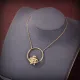LV 【LOUIS VUITTON】ネックレス、新しいネックレス万能シンプルファッションオーナメント241015