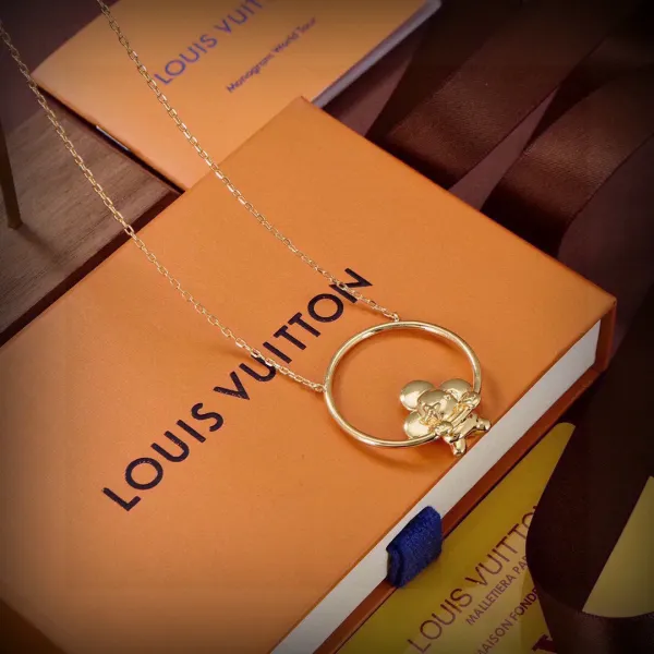 LV 【LOUIS VUITTON】ネックレス、新しいネックレス万能シンプルファッションオーナメント241015