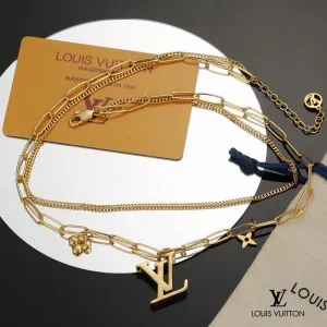 【LOUIS VUITTON】ネックレス、新しいネックレス万能シンプルファッションオーナメント 240813 【LOUIS VUITTON】ネックレス、新しいネックレス万能シンプルファッションオーナメント 240813