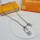 【LOUIS VUITTON】ネックレス、新しいネックレス万能シンプルファッションオーナメント 240728