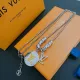 【LOUIS VUITTON】ネックレス、新しいネックレス万能シンプルファッションオーナメント 2472 【LOUIS VUITTON】ネックレス、新しいネックレス万能シンプルファッションオーナメント 2472