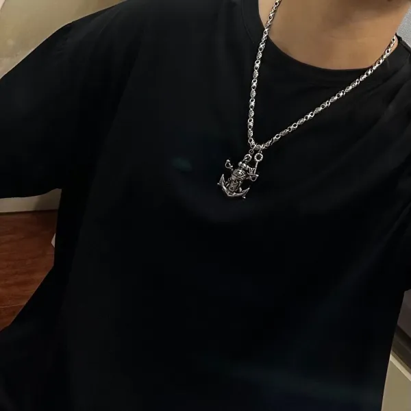【LOUIS VUITTON】ネックレス、新しいネックレス万能シンプルファッションオーナメント 【LOUIS VUITTON】ネックレス、新しいネックレス万能シンプルファッションオーナメント