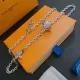 【LOUIS VUITTON】ネックレス、新しいネックレス万能シンプルファッションオーナメント 【LOUIS VUITTON】ネックレス、新しいネックレス万能シンプルファッションオーナメント