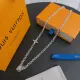 【LOUIS VUITTON】ネックレス、新しいネックレス万能シンプルファッションオーナメント 【LOUIS VUITTON】ネックレス、新しいネックレス万能シンプルファッションオーナメント