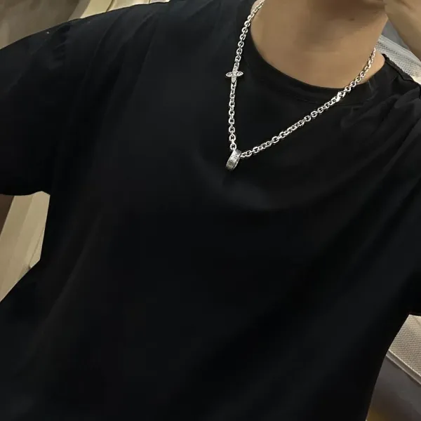 【LOUIS VUITTON】ネックレス、新しいネックレス万能シンプルファッションオーナメント 【LOUIS VUITTON】ネックレス、新しいネックレス万能シンプルファッションオーナメント