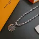 【LOUIS VUITTON】ネックレス、新しいネックレス万能シンプルファッションオーナメント 【LOUIS VUITTON】ネックレス、新しいネックレス万能シンプルファッションオーナメント
