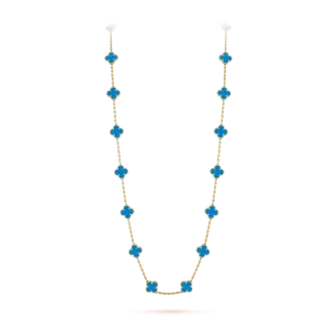 【Vancleef & Arpels】 ヴィンテージ アルハンブラ ロングネックレス、20 モチーフ 【Vancleef & Arpels】 ヴィンテージ アルハンブラ ロングネックレス、20 モチーフ