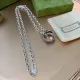 【GUCCI】ネックレス、新しいネックレス万能シンプルファッションオーナメント241015 【GUCCI】ネックレス、新しいネックレス万能シンプルファッションオーナメント241015