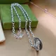 【GUCCI】ネックレス、新しいネックレス万能シンプルファッションオーナメント241015 【GUCCI】ネックレス、新しいネックレス万能シンプルファッションオーナメント241015
