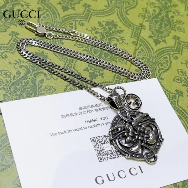 【GUCCI】ネックレス、新しいネックレス万能シンプルファッションオーナメント241015 【GUCCI】ネックレス、新しいネックレス万能シンプルファッションオーナメント241015