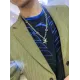 【GUCCI】ネックレス、新しいネックレス万能シンプルファッションオーナメント 240815 【GUCCI】ネックレス、新しいネックレス万能シンプルファッションオーナメント 240815