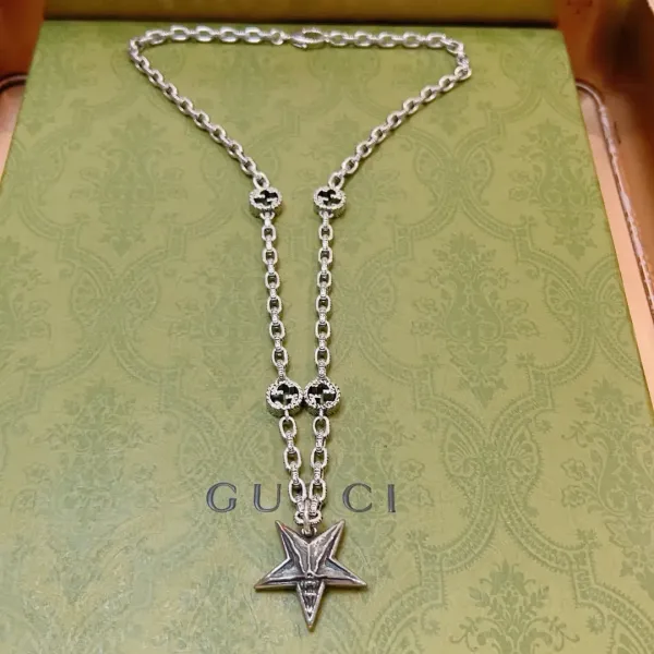 【GUCCI】ネックレス、新しいネックレス万能シンプルファッションオーナメント 240815 【GUCCI】ネックレス、新しいネックレス万能シンプルファッションオーナメント 240815
