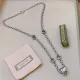 【GUCCI】ネックレス、新しいネックレス万能シンプルファッションオーナメント 240815 【GUCCI】ネックレス、新しいネックレス万能シンプルファッションオーナメント 240815