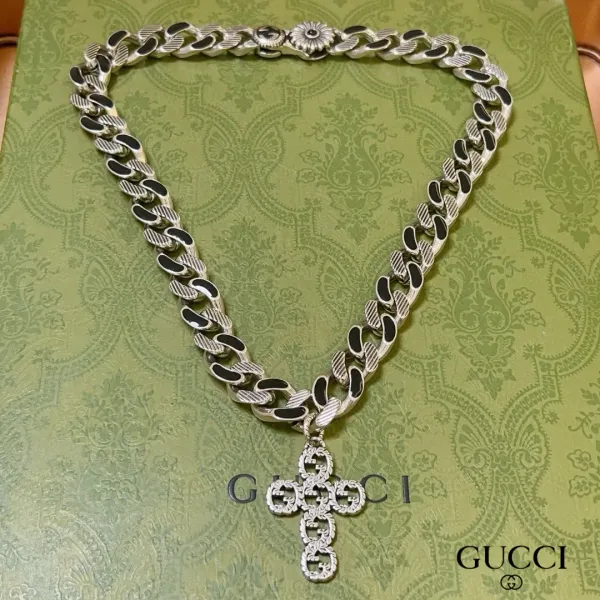 【GUCCI】ネックレス、新しいネックレス万能シンプルファッションオーナメント 240815 【GUCCI】ネックレス、新しいネックレス万能シンプルファッションオーナメント 240815
