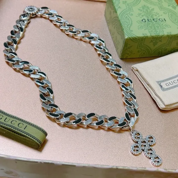 【GUCCI】ネックレス、新しいネックレス万能シンプルファッションオーナメント 240815 【GUCCI】ネックレス、新しいネックレス万能シンプルファッションオーナメント 240815