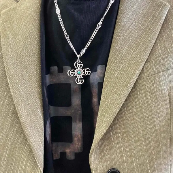 【GUCCI】ネックレス、新しいネックレス万能シンプルファッションオーナメント 2474