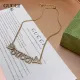 【GUCCI】ネックレス、新しいネックレス万能シンプルファッションオーナメント 【GUCCI】ネックレス、新しいネックレス万能シンプルファッションオーナメント
