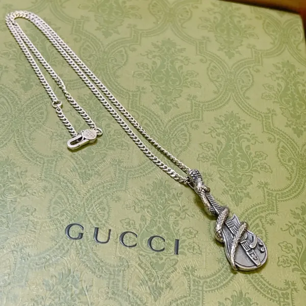 【GUCCI】ネックレス、新しいネックレス万能シンプルファッションオーナメント