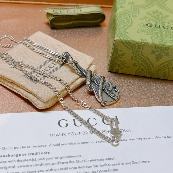 【GUCCI】ネックレス、新しいネックレス万能シンプルファッションオーナメント